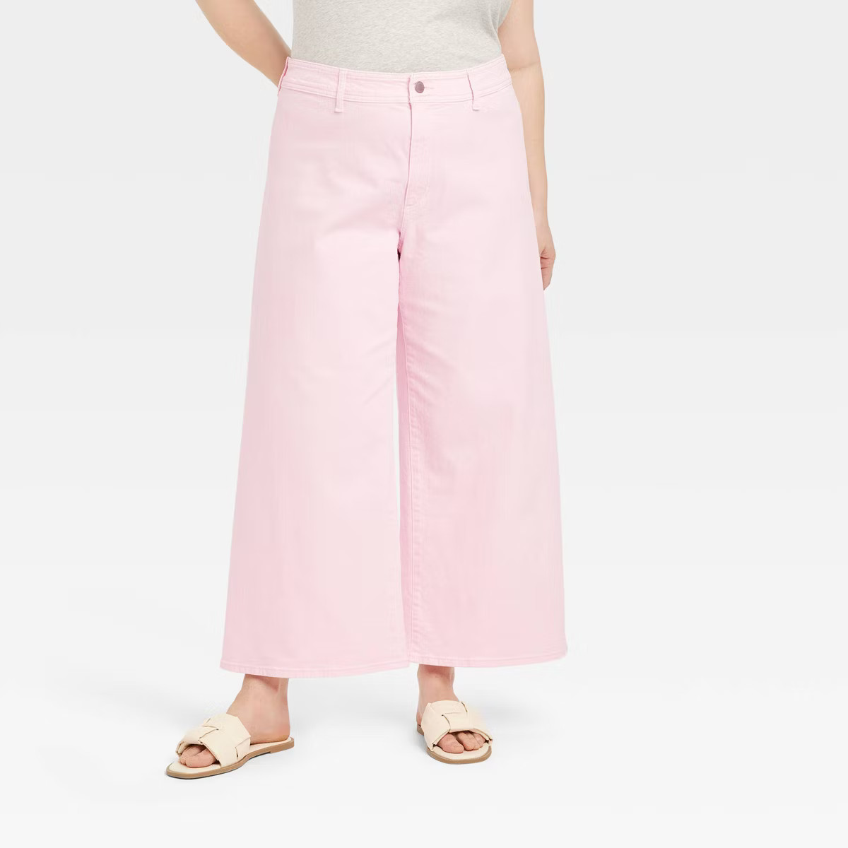 Women's High-Rise Sailor Wide Leg Ankle Jeans - Universal Thread™ | Target