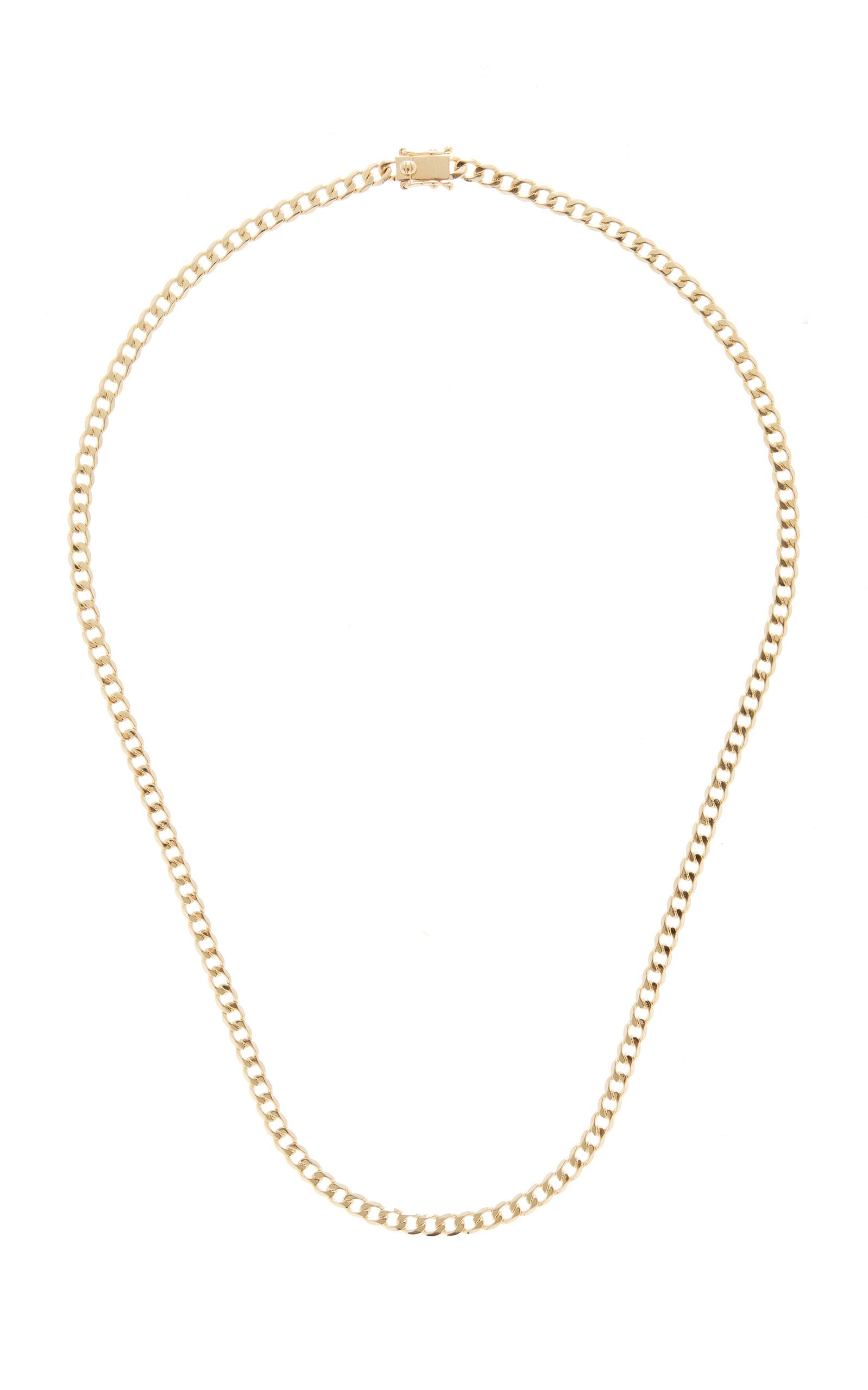 EF Collection - Women's 14K Yellow Gold Chain Necklace - Gold - Moda Operandi - Gifts For Her | Moda Operandi (Global)