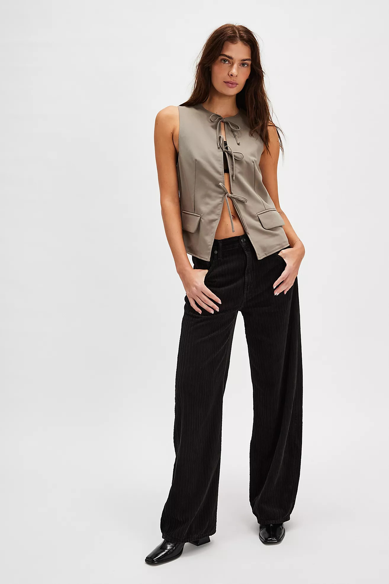 AGOLDE Low Curve Cord Jeans | Free People (UK)