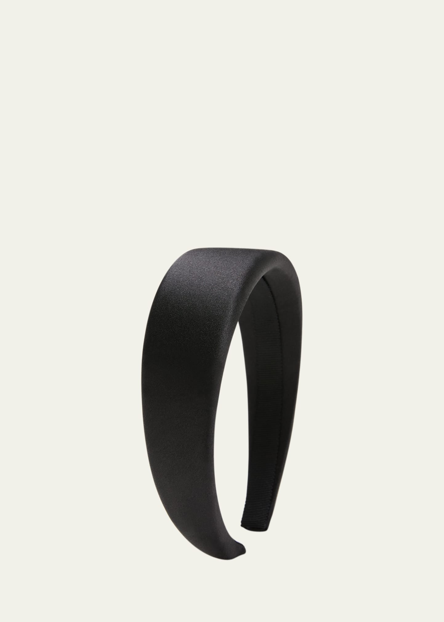 Jennifer Behr Kate Padded Satin Headband | Bergdorf Goodman