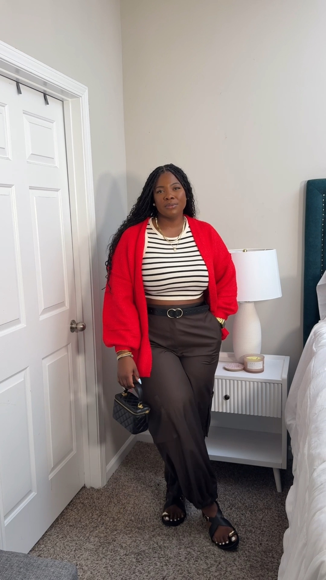 Fall Transitional Outfit ❤️🫶🏾

Cardigan: Size small
Pants: size 16
Tank: Medium 

#LTKMidsize #LTKStyleTip #LTKPlusSize
