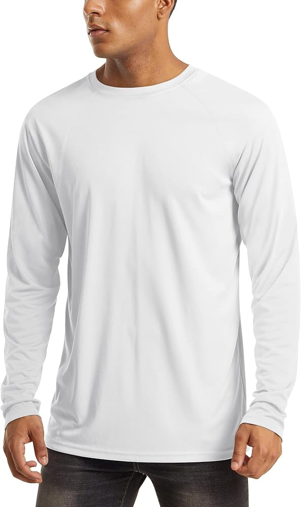 MAGCOMSEN Men's Long Sleeve Shirts UPF 50+ UV Sun Protection Athletic Shirts for Hiking Running W... | Amazon (US)