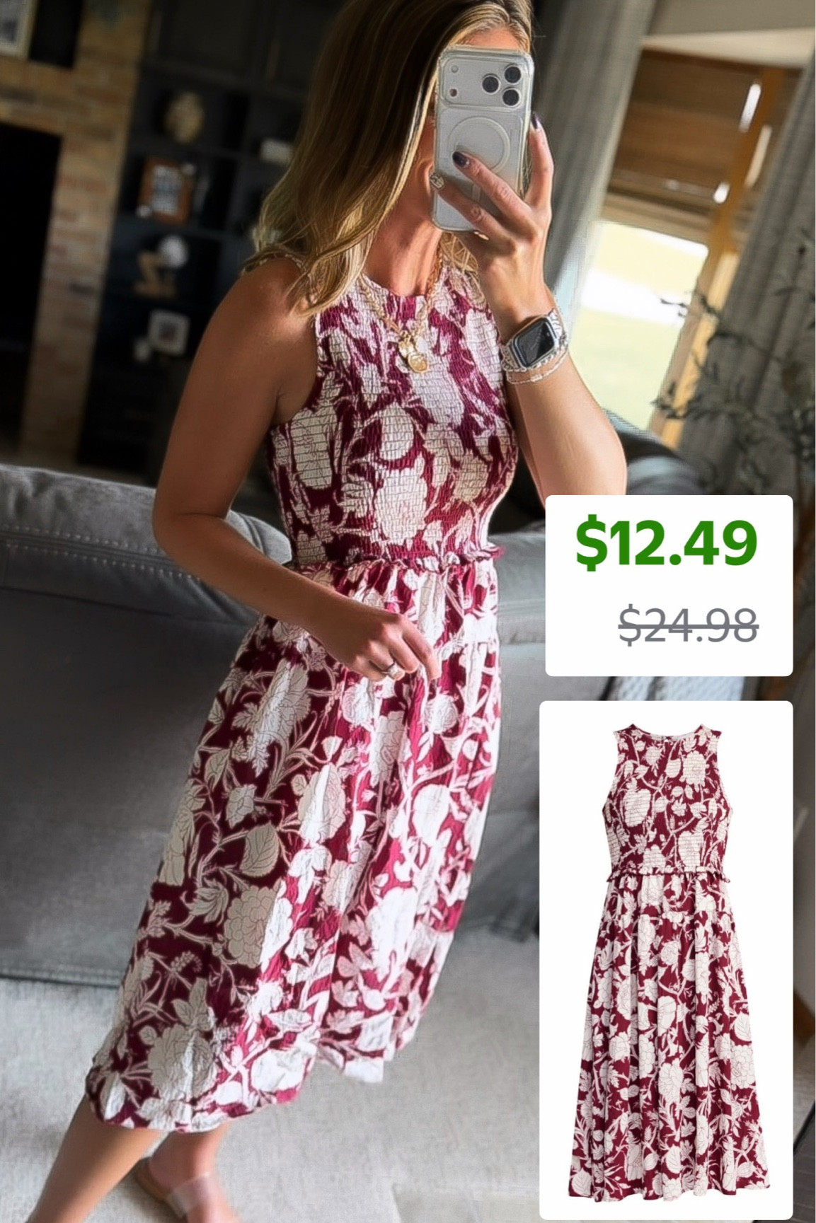 Another Walmart sale find. Pair with  denim jacket now while it’s cooler. 
Wearing small  

#LTKSaleAlert #LTKOver40 #LTKSeasonal