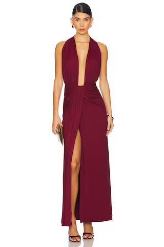 SNDYS Cantarios Dress in Maroon from Revolve.com | Revolve Clothing (Global)
