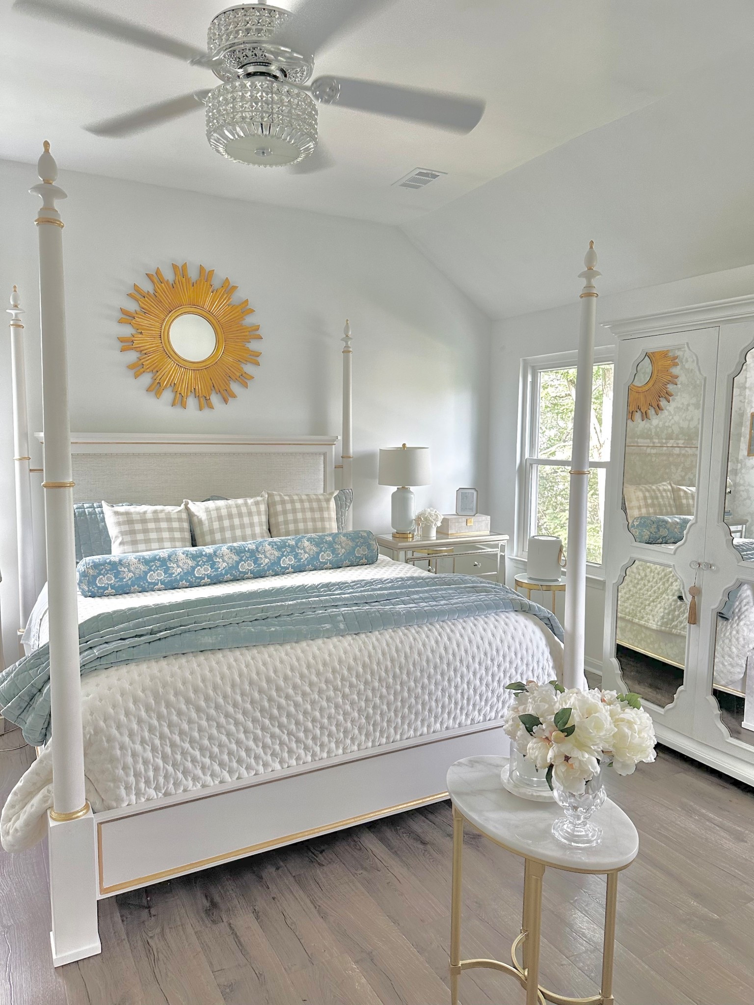 My stunning sunburst mirror is the perfect compliment to any room!

#LTKHome #LTKSaleAlert