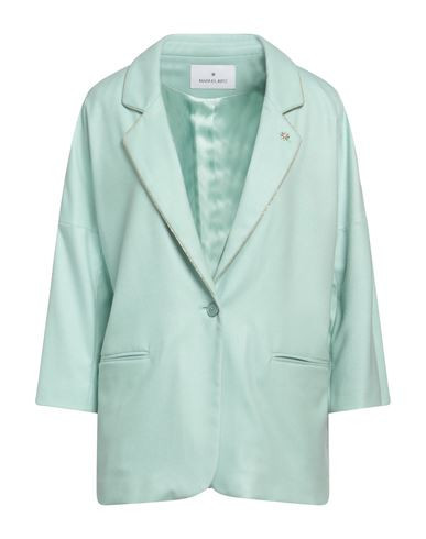 Manuel Ritz Woman Blazer Light green Size 4 Polyester, Viscose, Elastane | YOOX (US)