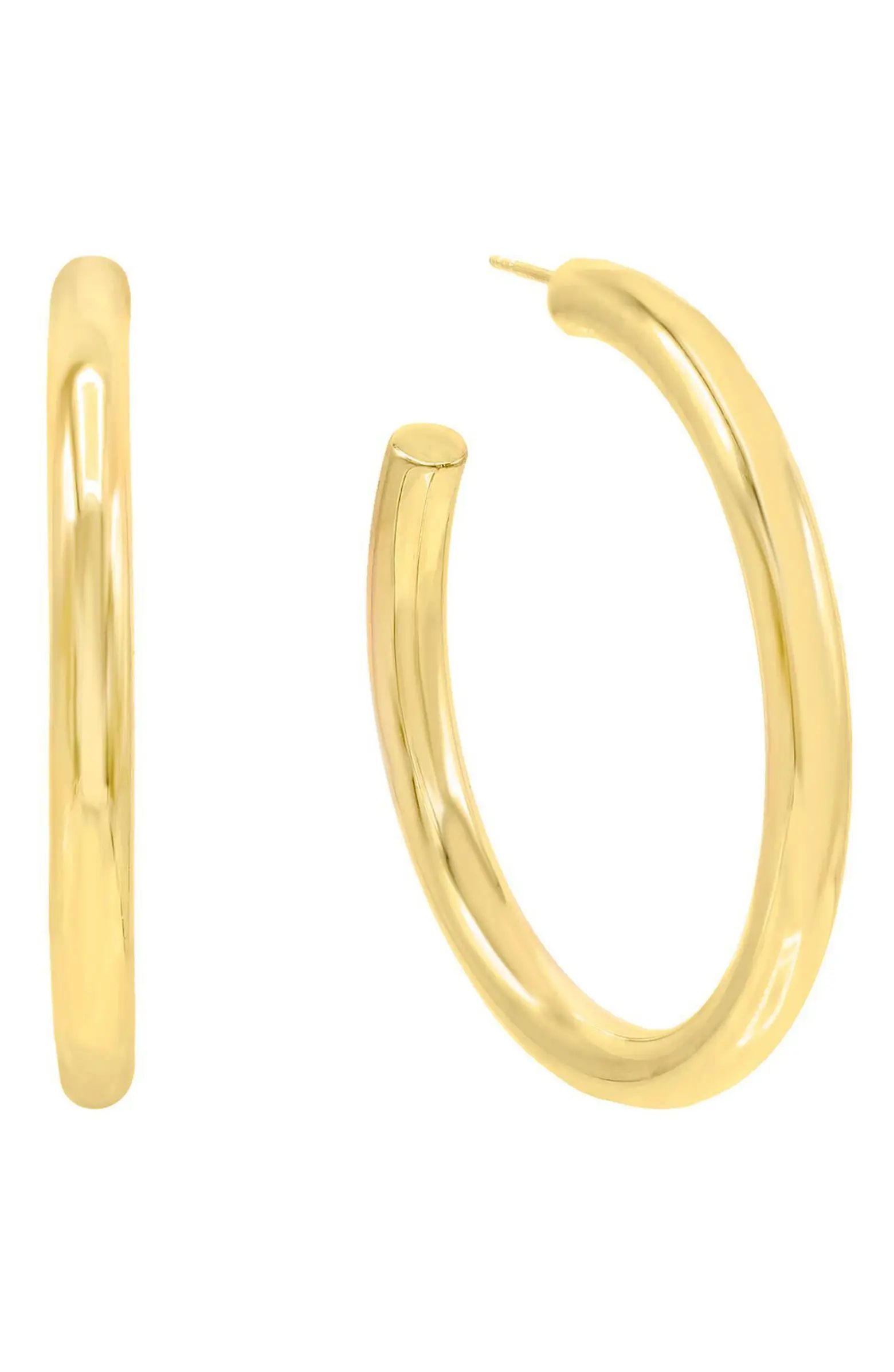 Large Hollow Hoop Earrings | Nordstrom