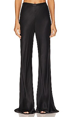 Shona Joy Camille Bias Cut Pant in Black from Revolve.com | Revolve Clothing (Global)