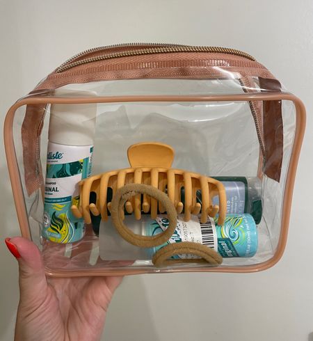 Clear travel bag
Pack of 3
Toiletry bag, toys, first aid organization
Hair claws 
Amazon find 

#LTKunder50 #LTKtravel