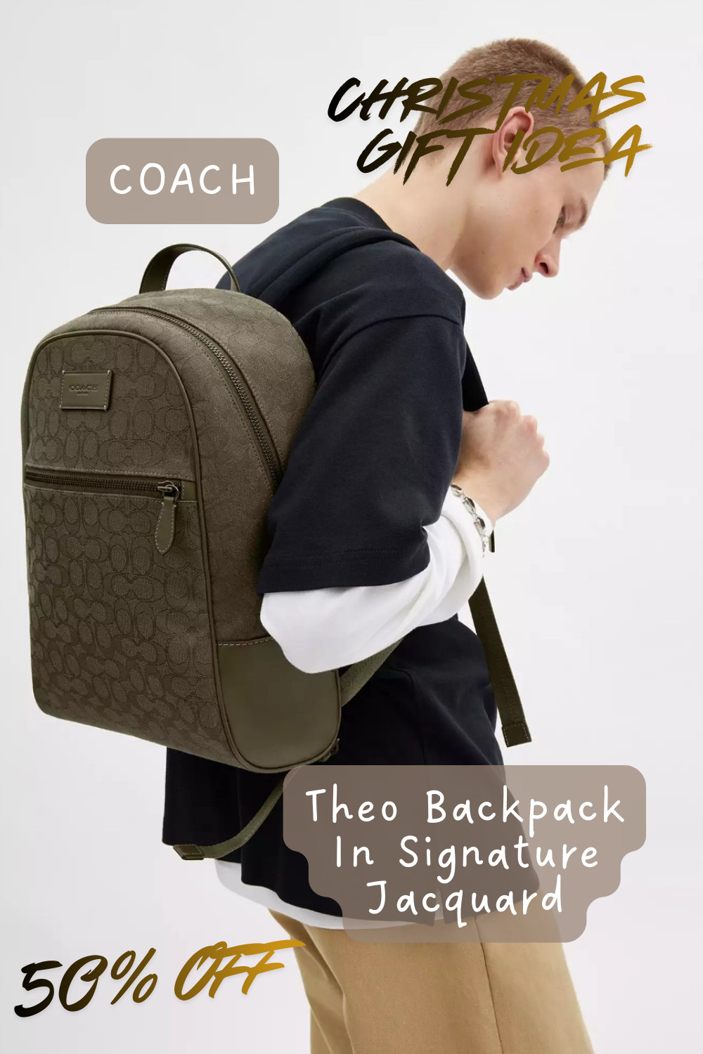 Coach Theo Backpack in Signature Jacquard — Modern, Structured & 50% OFF ✨

Crafted in Coach’s iconic signature jacquard with refined leather trim, this backpack has a clean, structured silhouette that looks polished for work and stylish enough for weekends.

Whether you’re commuting, traveling, or shopping for a loved one, the Theo Backpack offers a sleek, elevated take on practical design.

✨ Now 50% OFF — a standout deal on a premium Coach backpack.
Backpacks in signature jacquard rarely drop this low, especially with such a versatile, unisex shape. Perfect for gifting or upgrading your everyday carry.

A modern, refined backpack built for everyday life. 🎒✨ 

 #LTKtravel #LTKbag #LTKgiftguide
