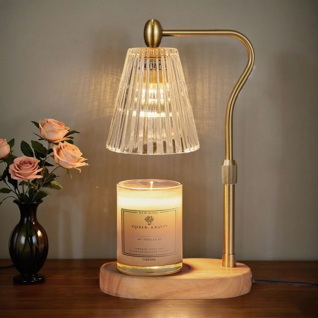 Candle Warmer Lamp with Timer and Dimmer Adjustable Height | Wayfair North America
