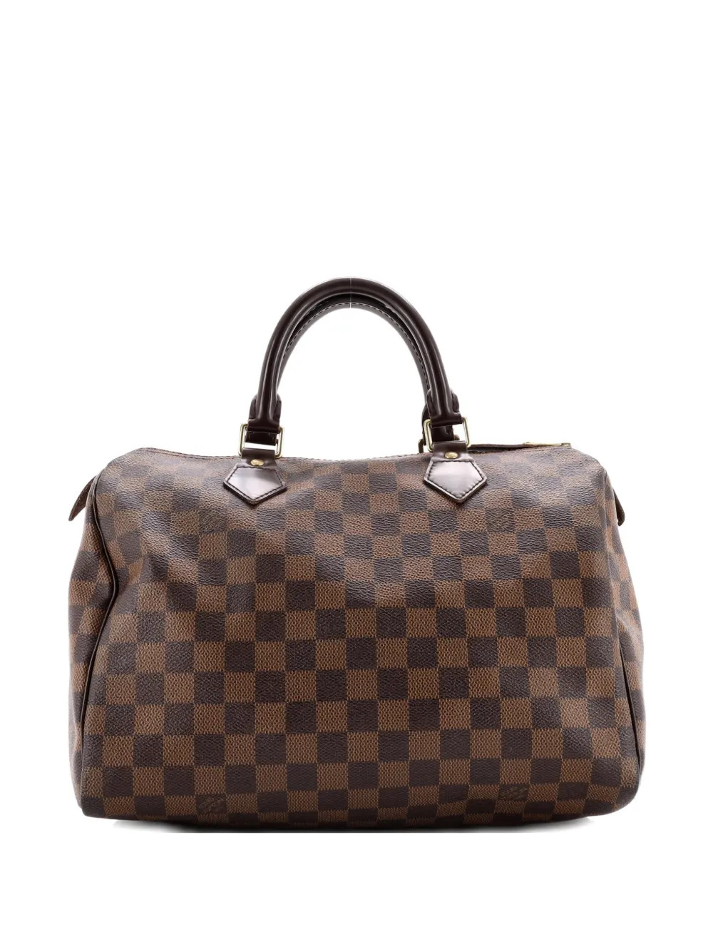 Louis Vuitton Pre-Owned Speedy Handbag Damier 30 satchel - Brown | Farfetch Global