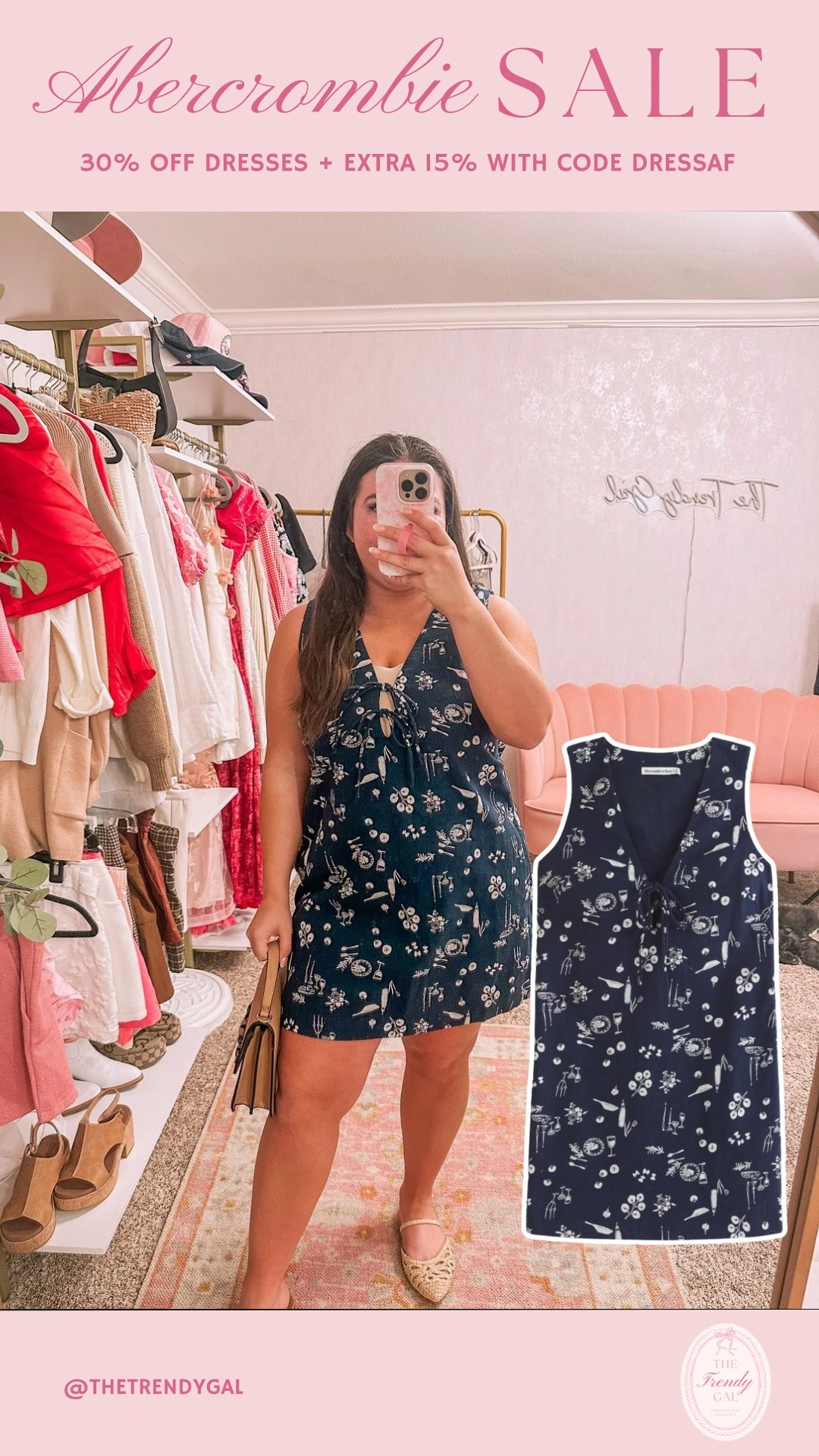 The cutest dress for a Europe vacation! Wearing size L petite! 30% off + extra 15% off with code DRESSAF

#LTKStyleTip #LTKSaleAlert #LTKPetite