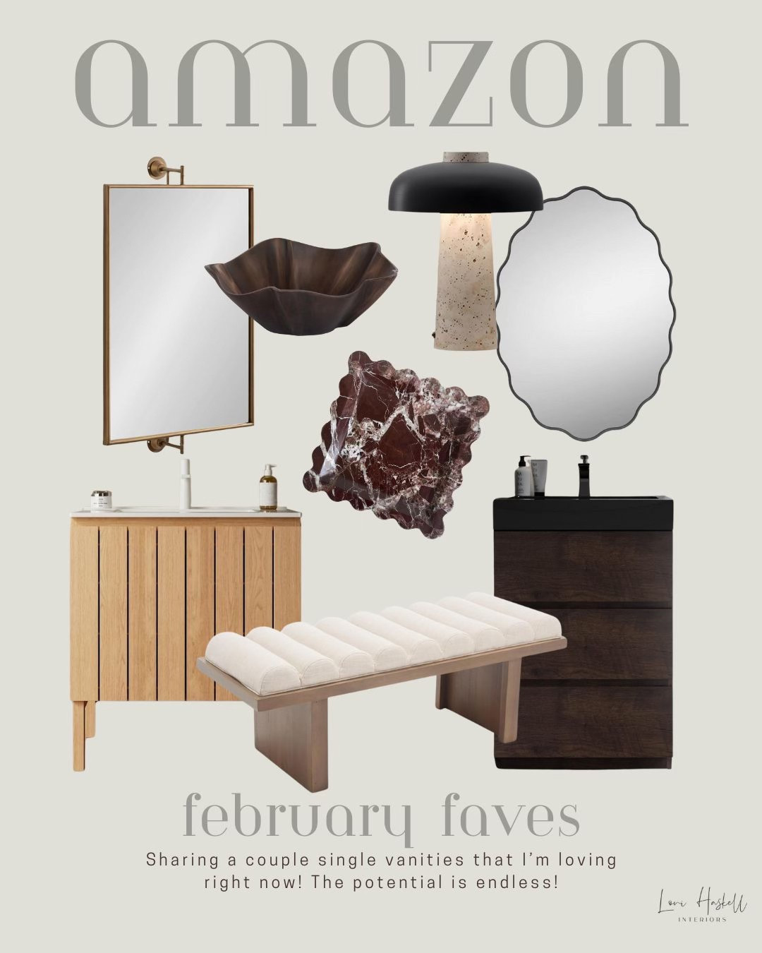 Loving these stone decor pieces! 

Modern organic 
Home decor 
Vanity 
Bathroom 

#LTKStyleTip #LTKHome #LTKOver40