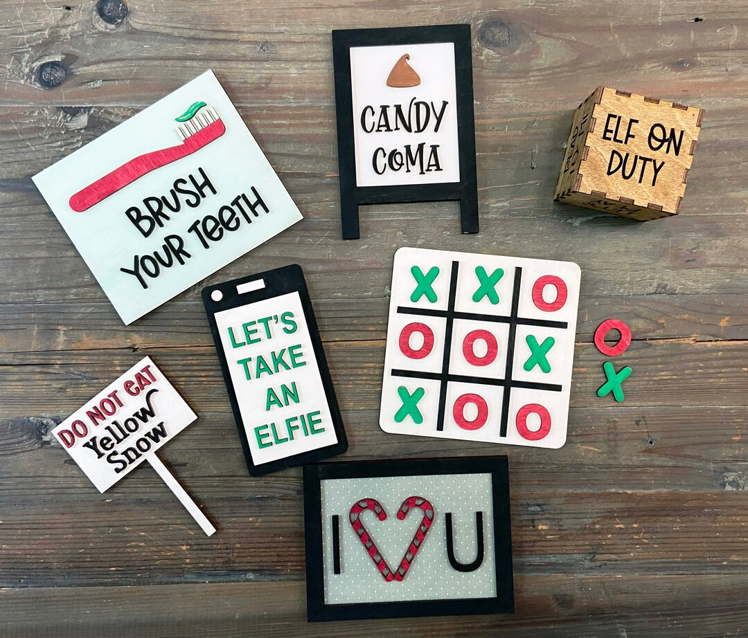 Christmas Elf Props Bundle | Elf Props | Fun Elf Props | Christmas Elf Activities | Elf Christmas Pr | Etsy (US)