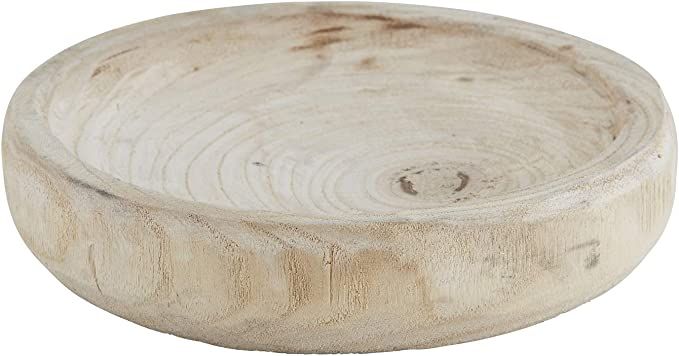 Santa Barbara Design Studio Table Sugar Paulownia Wood Bowl, Small, Natural | Amazon (US)