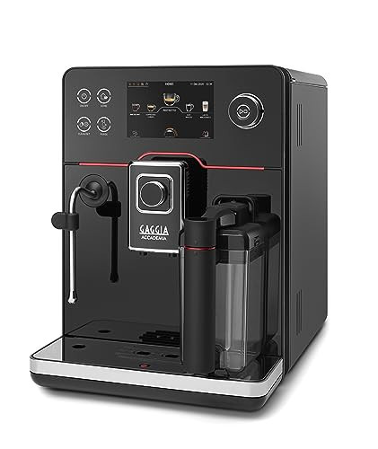 Gaggia Accademia Luxury Italian Fully Automatic Espresso Machine with 19 Customized drink settings,0.5 Liters,RI9782/46 Brushed Stainless | Amazon (US)