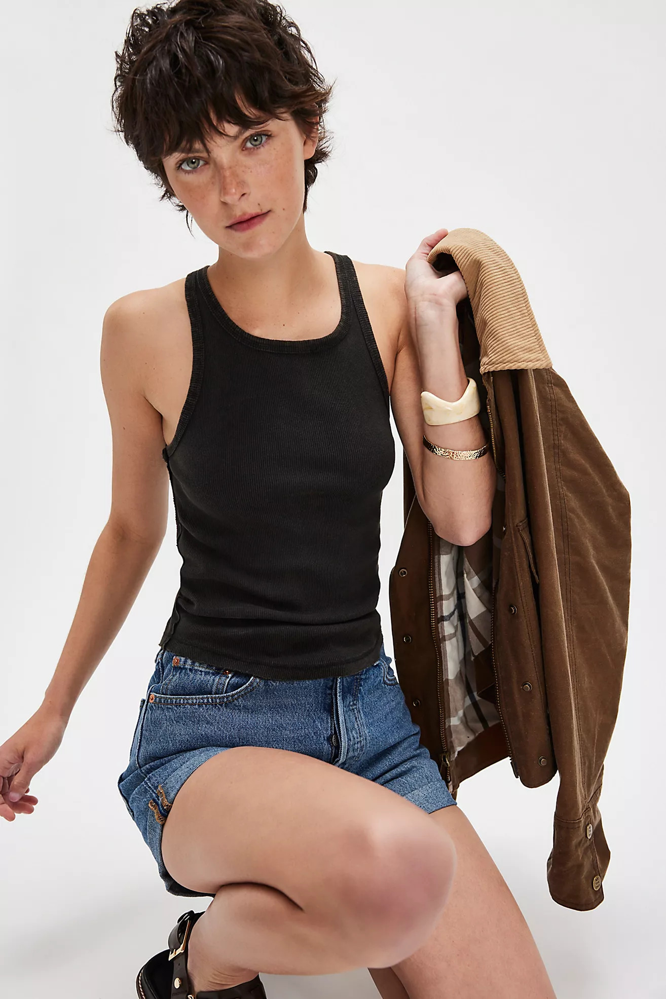 We The Free Only 1 Solid Ringer Tank | Free People (Global - UK&FR Excluded)