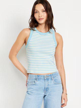 Snug Crop Tank Top | Old Navy (US)