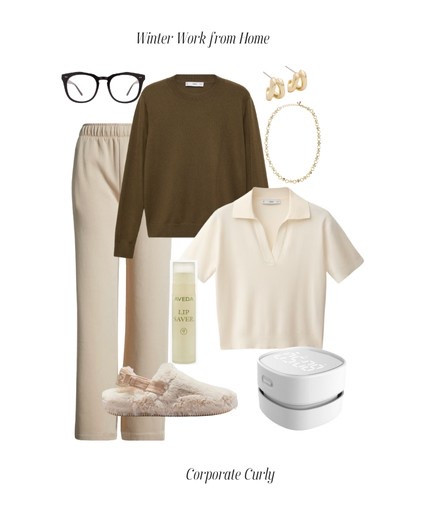 Soft layers, zero effort. Cozy up in this winter WFH uniform. 

winter work from home outfit, fleece sweatpants, jersey long sleeve top, wool-blend polo neck, cozy loungewear, winter layering, comfy winter outfit, WFH style, neutral winter look, LTK cozy edit

#LTKStyleTip #LTKWorkwear #LTKHome