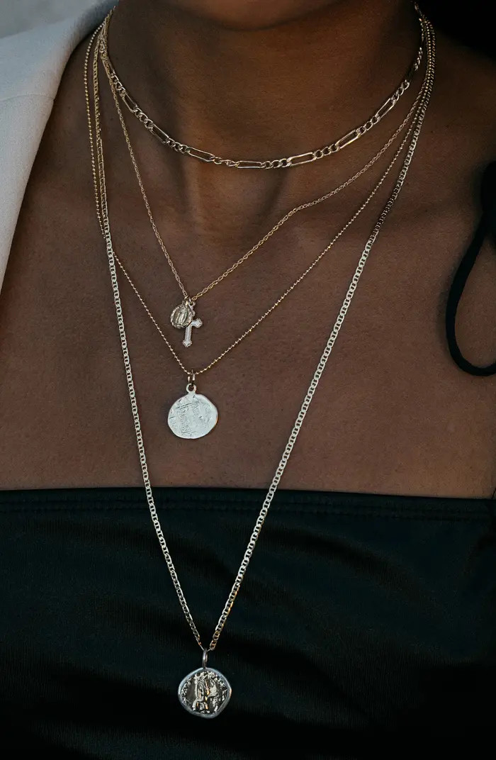 The Hail Mary Dainty Pendant Necklace | Nordstrom