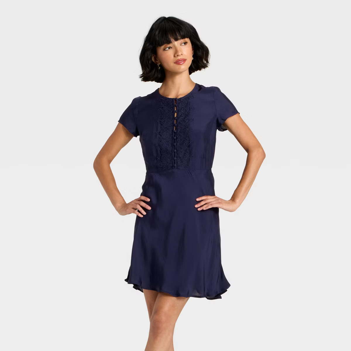Women's Short Sleeve Mini A-Line Dress - Universal Thread™ | Target