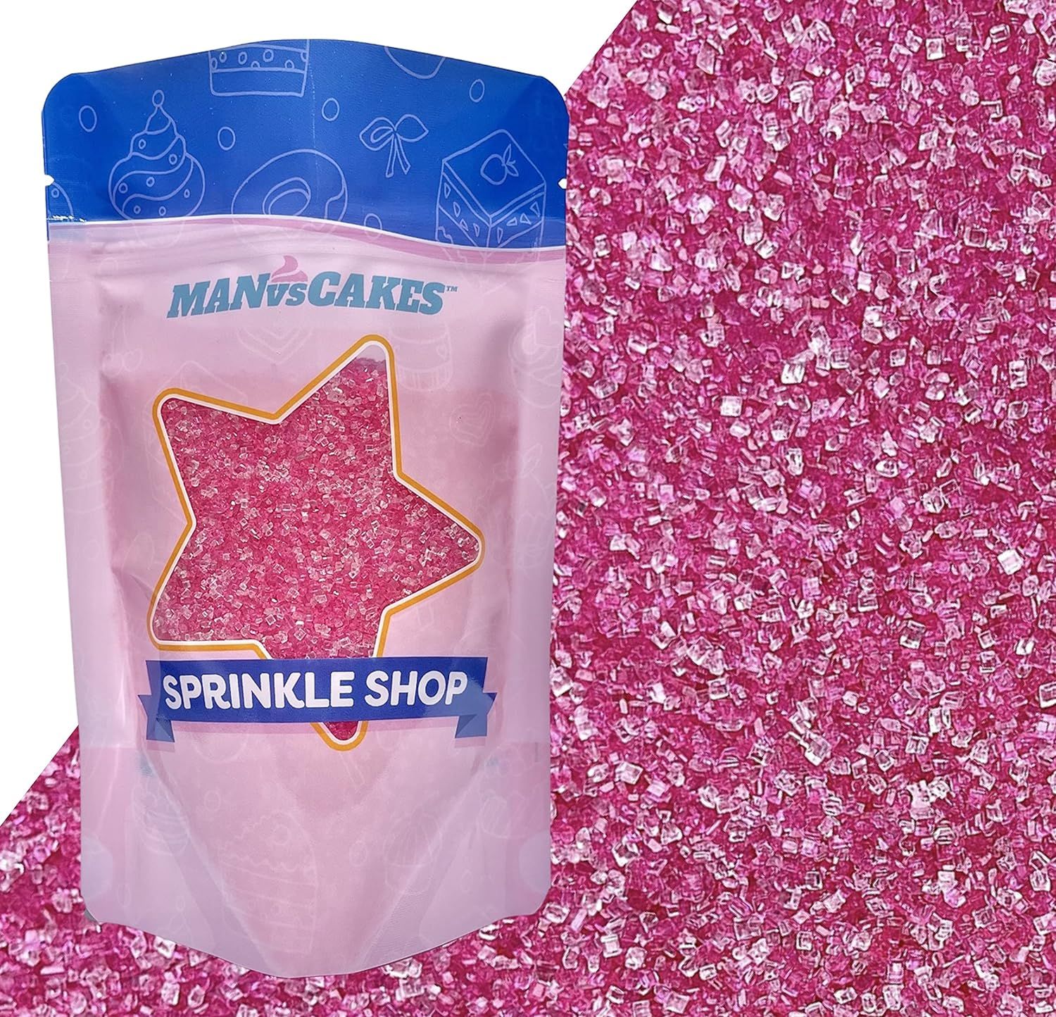 Sweetheart Sugar | Pink Sugar | Pink sprinkles | Valentine sprinkles | Amazon (US)