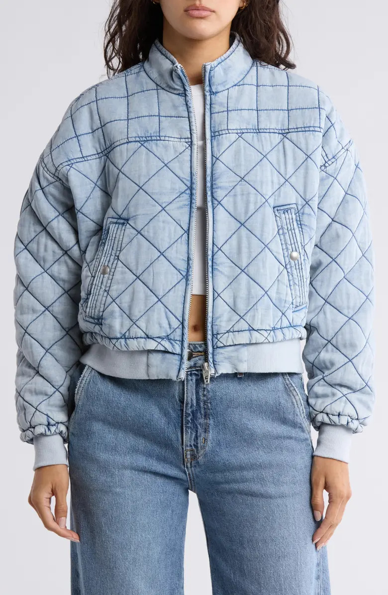 BLANKNYC Sun Bleached Bomber Jacket | Nordstromrack | Nordstrom Rack