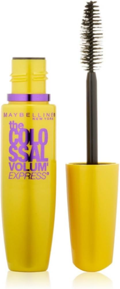 Maybelline Volum' Express Colossal Washable Mascara Makeup, Volumizing, Glam Black, 1 Count | Amazon (US)