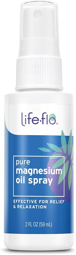 Life-flo Pure Magnesium Oil Spray w/Concentrated Magnesium Chloride from The Zechstein Seabed, Ca... | Amazon (US)