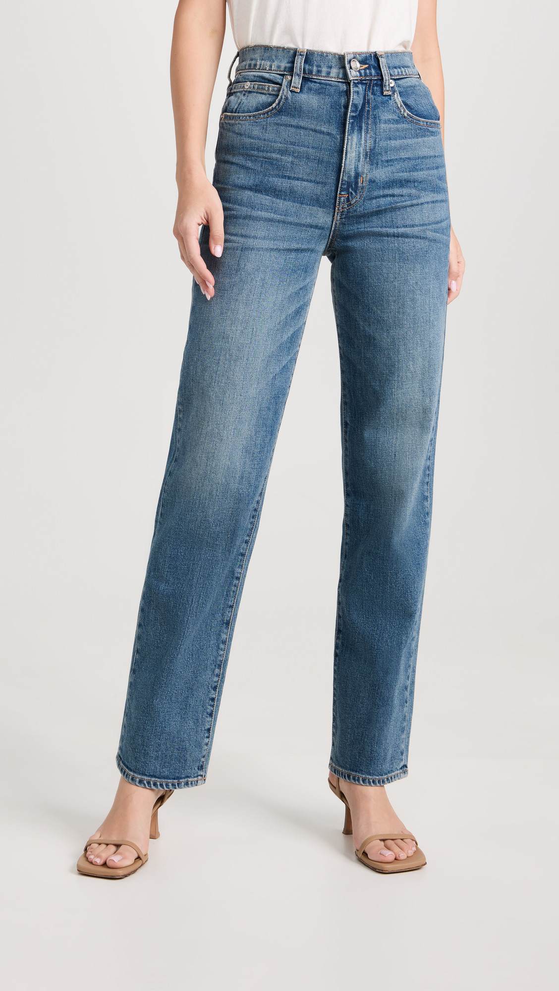 SLVRLAKE London Jean Blue Bird 24 | Shopbop
