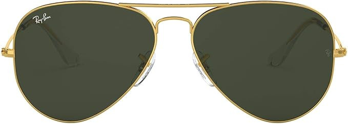 Ray-Ban Rb3025 Classic Aviator Sunglasses | Amazon (US)