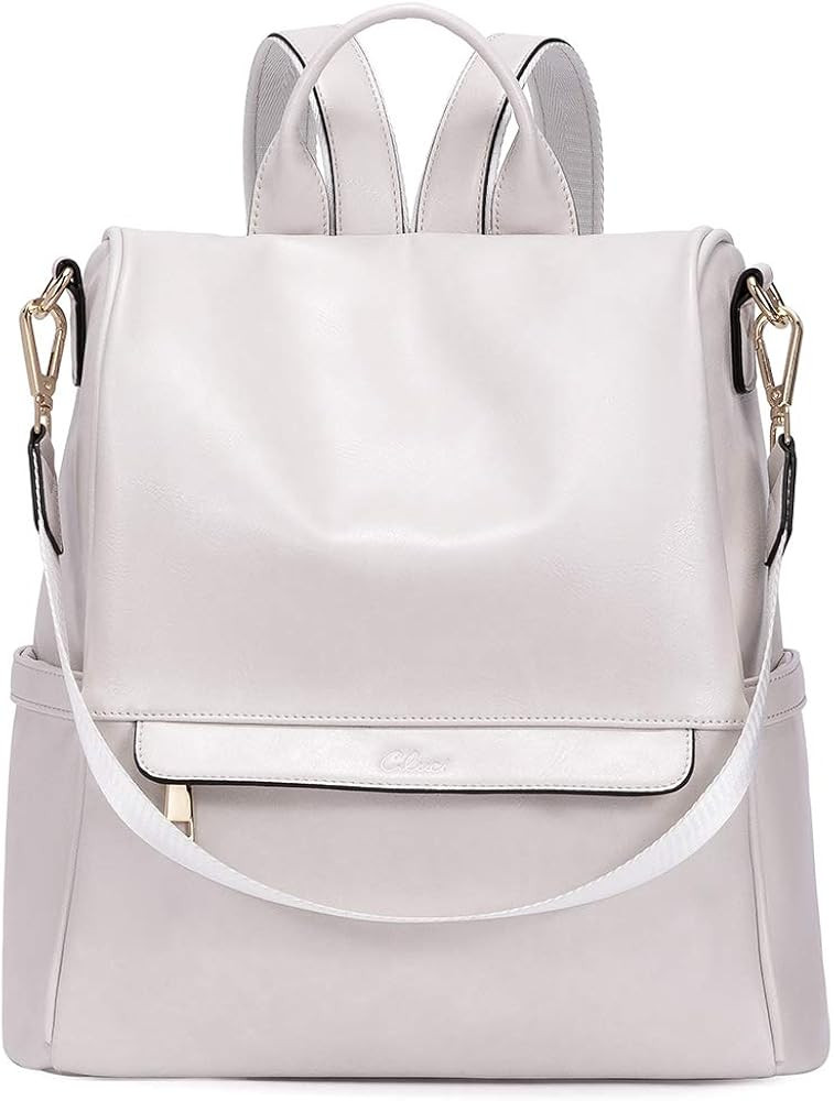 CLUCI Women Backpack Purse Fashion Leather Large Designer Travel Ladies Shoulder Bags | Amazon (US)