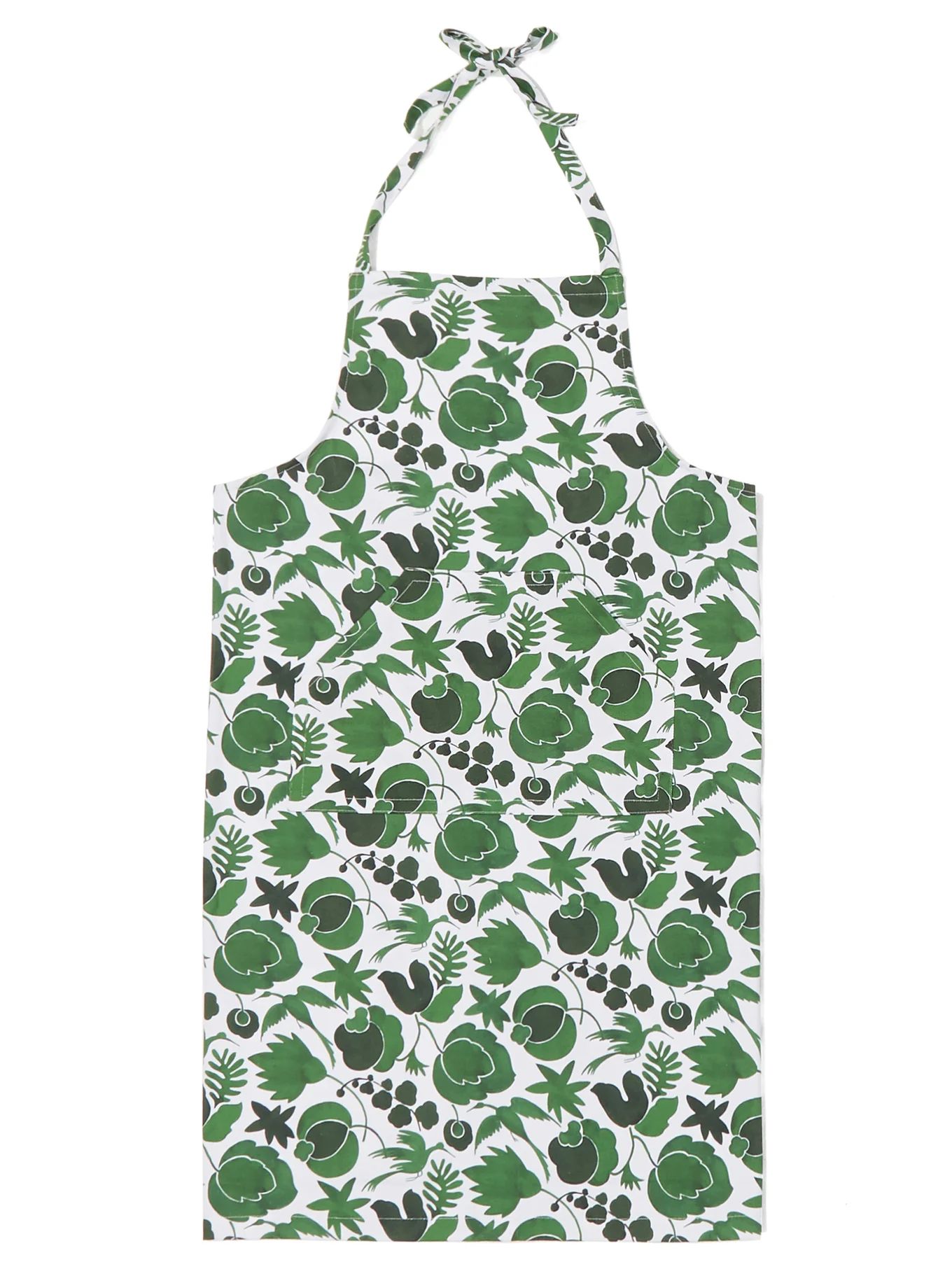 Wildbird-print cotton-canvas apron | La DoubleJ | Matches (US)