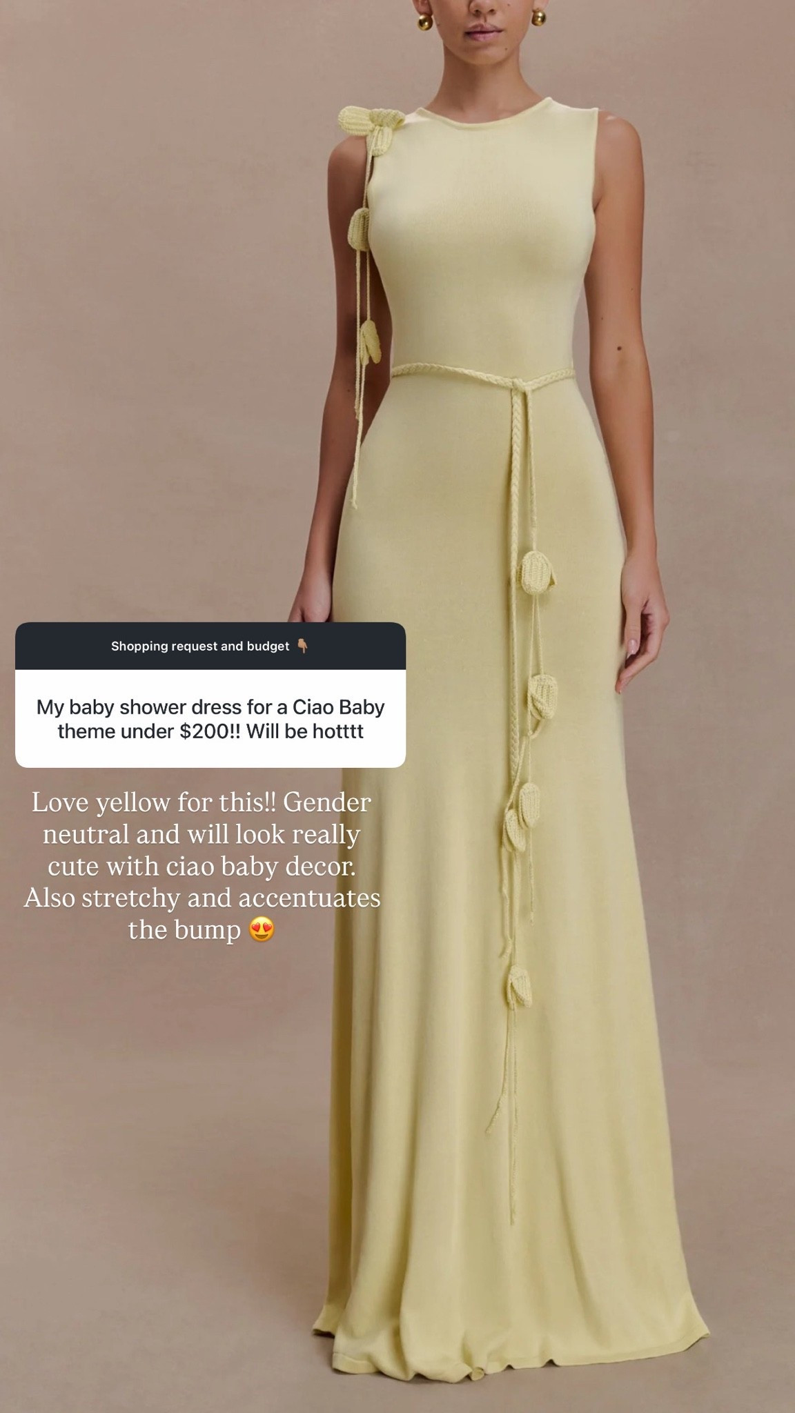 Baby shower dress ciao baby theme

#LTKBaby
