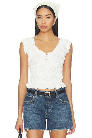 Kristie Ruched Top
                    
                    MORE TO COME | Revolve Clothing (Global)