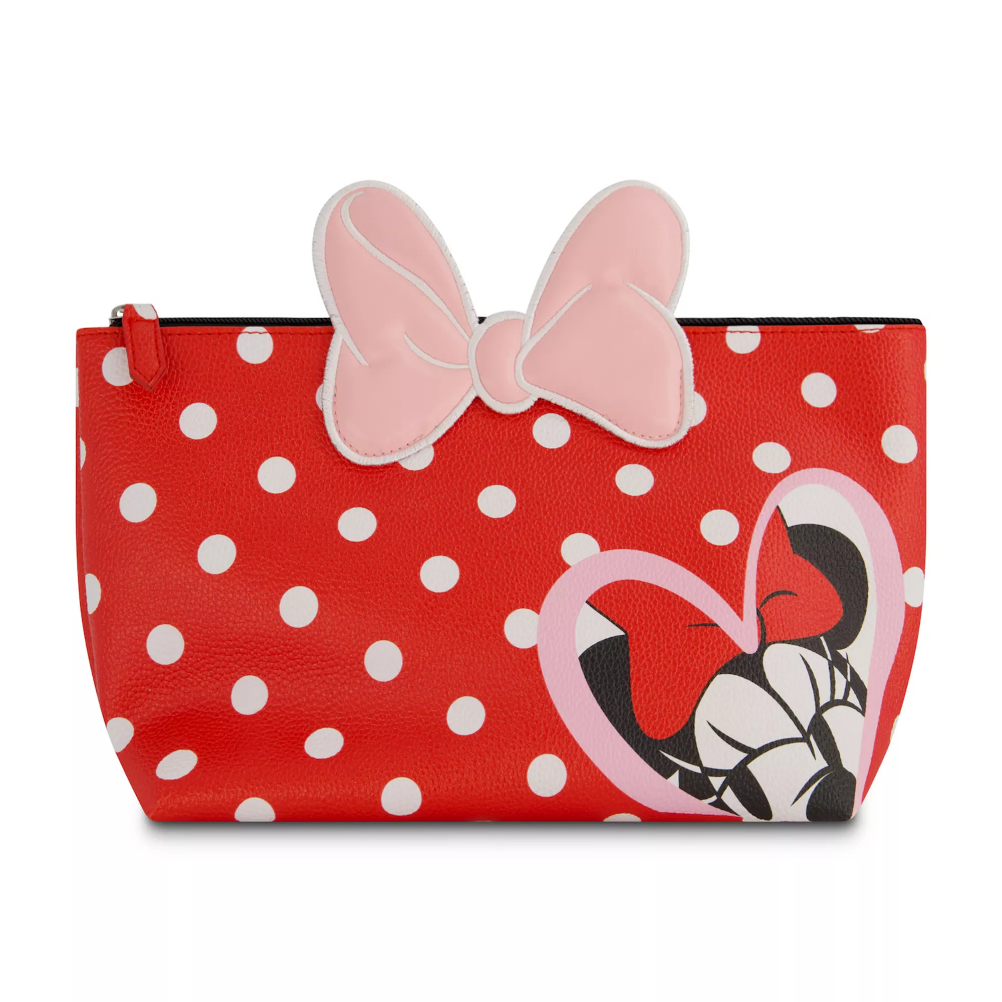 Disney's Minnie Mouse Polka Dot Cosmetic Bag | Kohl's
