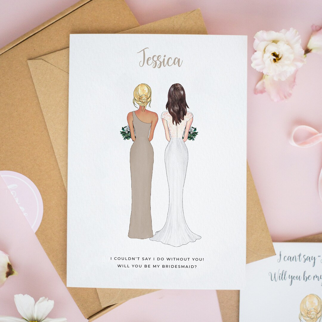 Will You Be My Bridesmaid Cards, Bridesmaid Proposal Cards, Gifts, Bridesmaid Cards, Thank You Br... | Etsy (US)