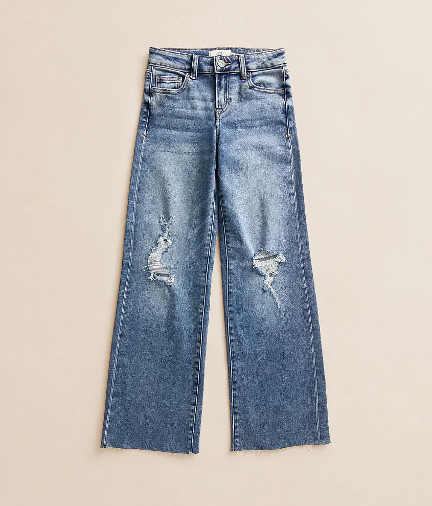 Girls - Hidden Mini Sloane Dad Stretch Jean | Buckle