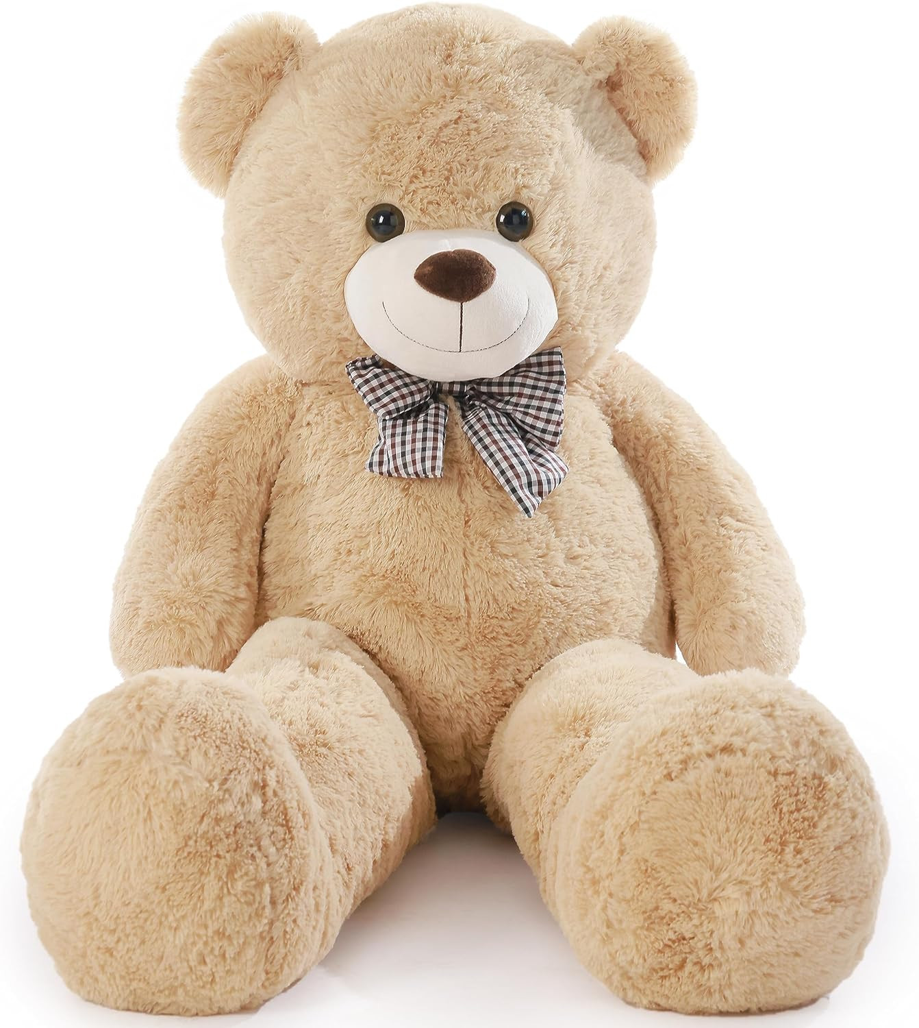 Poutmac Big Teddy Bear 4Ft Giant Soft Stuffed Animals Cute Plush Toy for Girlfriend Women Kids fo... | Amazon (US)