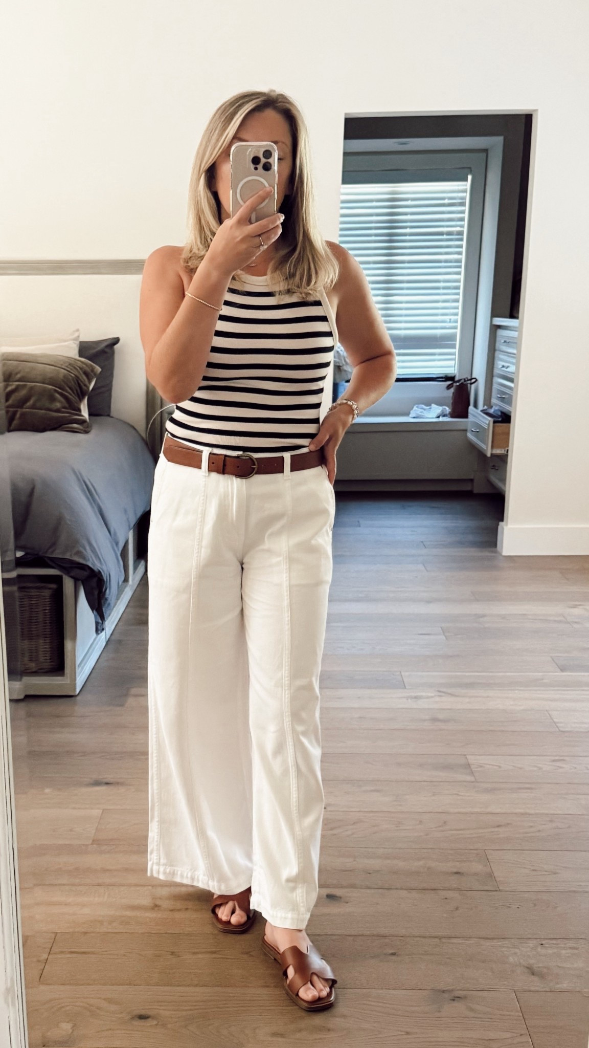 Preppy outfit for summer. Exact tank is sold out, I’ve linked so many similar options! 

#LTKOver40 #LTKPetite #LTKFindsUnder100