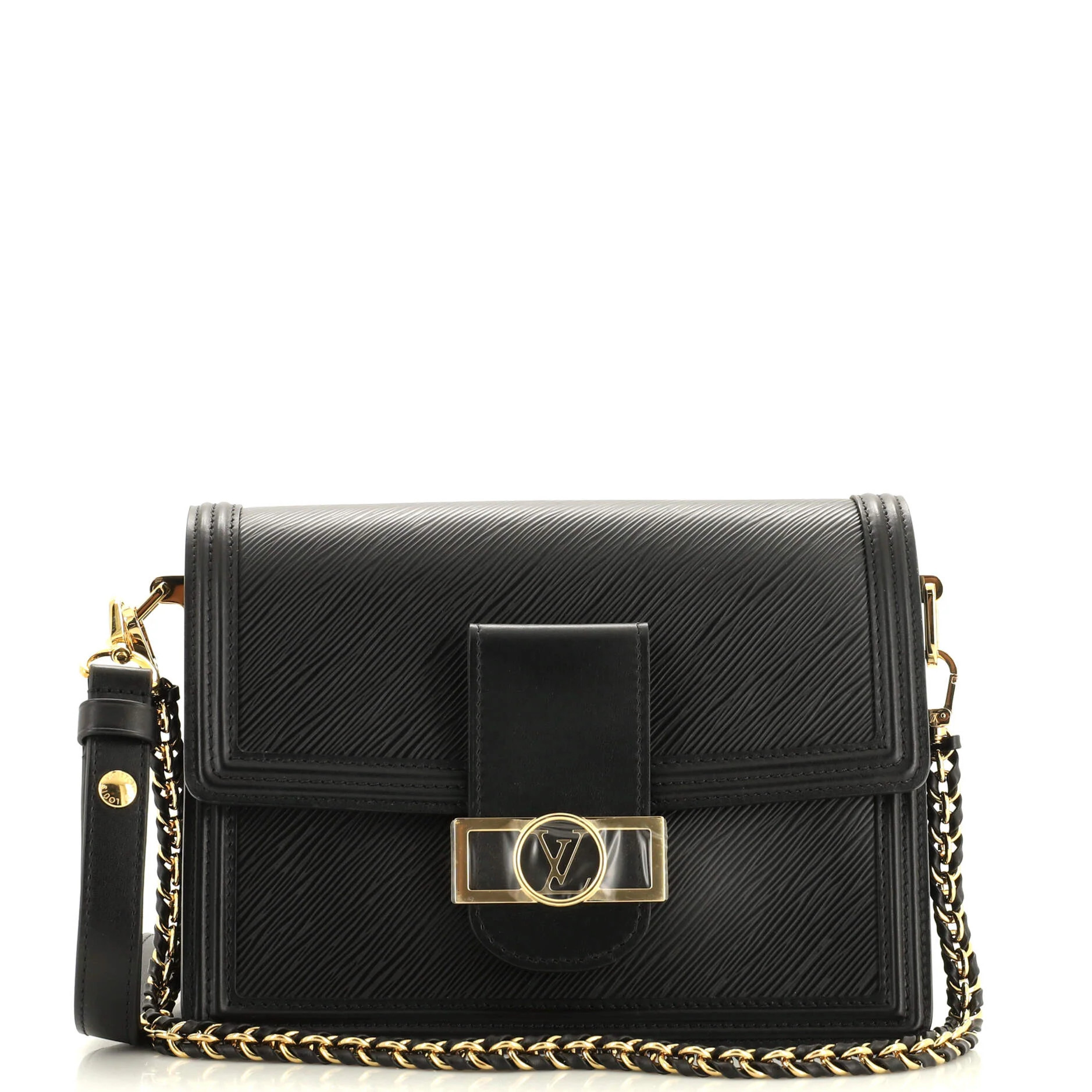 Dauphine Shoulder Bag Epi Leather MM | Shop Simon