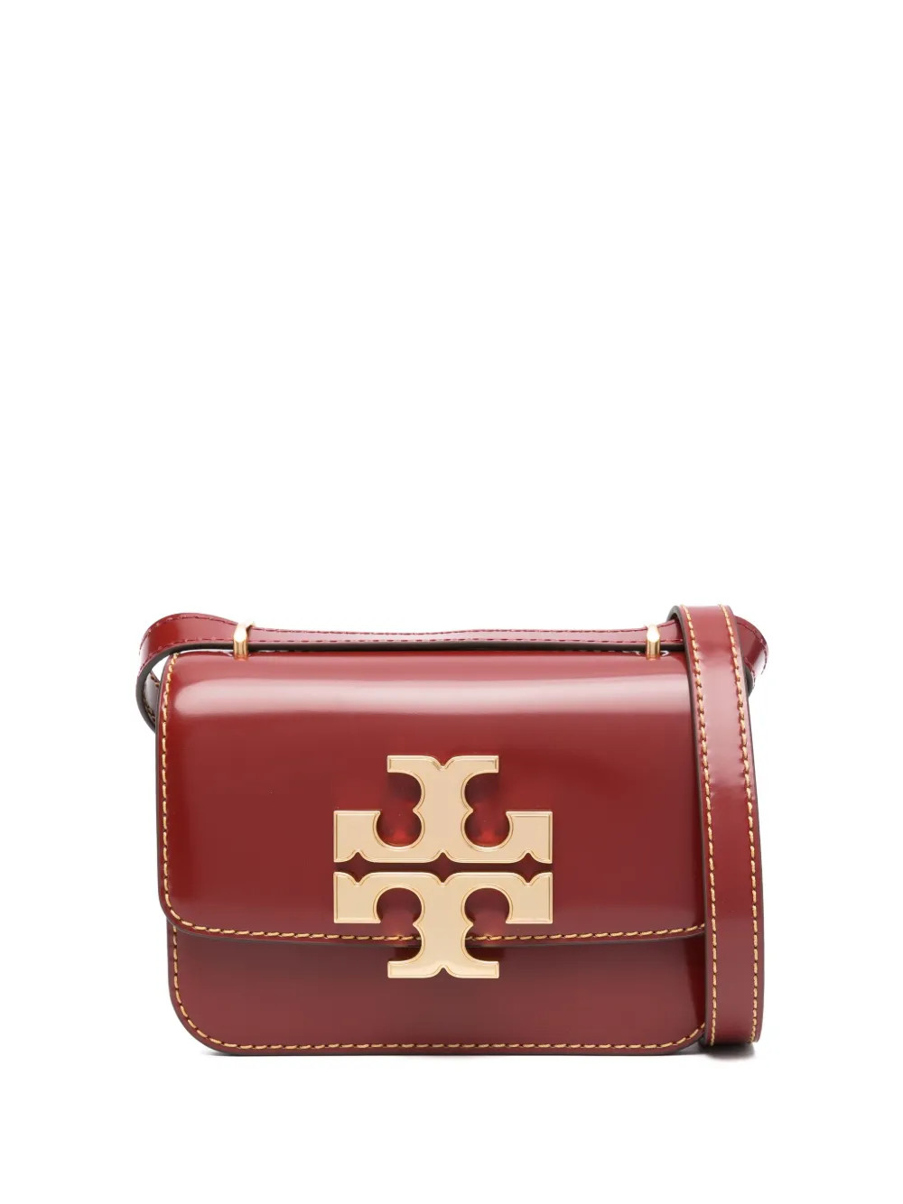 Tory Burch Small Eleanor patent-leather Crossbody Bag - Farfetch | Farfetch Global