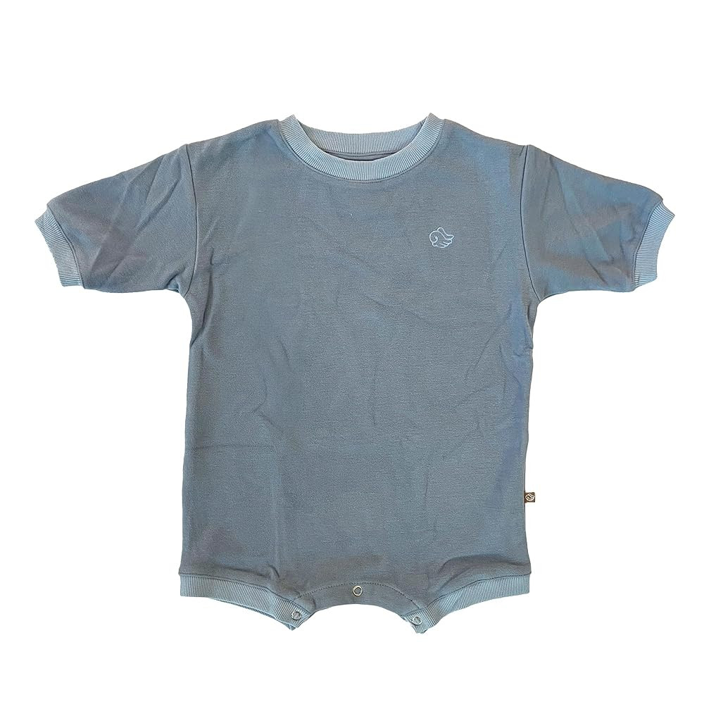 Geneve Oversized Brushed Jersey Romper - Angel Wing Embroidery - Cozy | Amazon (US)