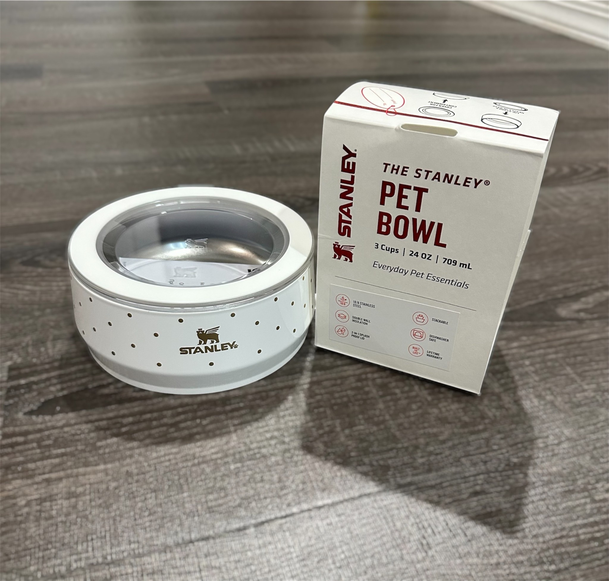 Stanley Stainless Steel Pet Bowl 🐶 

#stanley #pets #giftideas 

#LTKHome #LTKPets #LTKGiftGuide