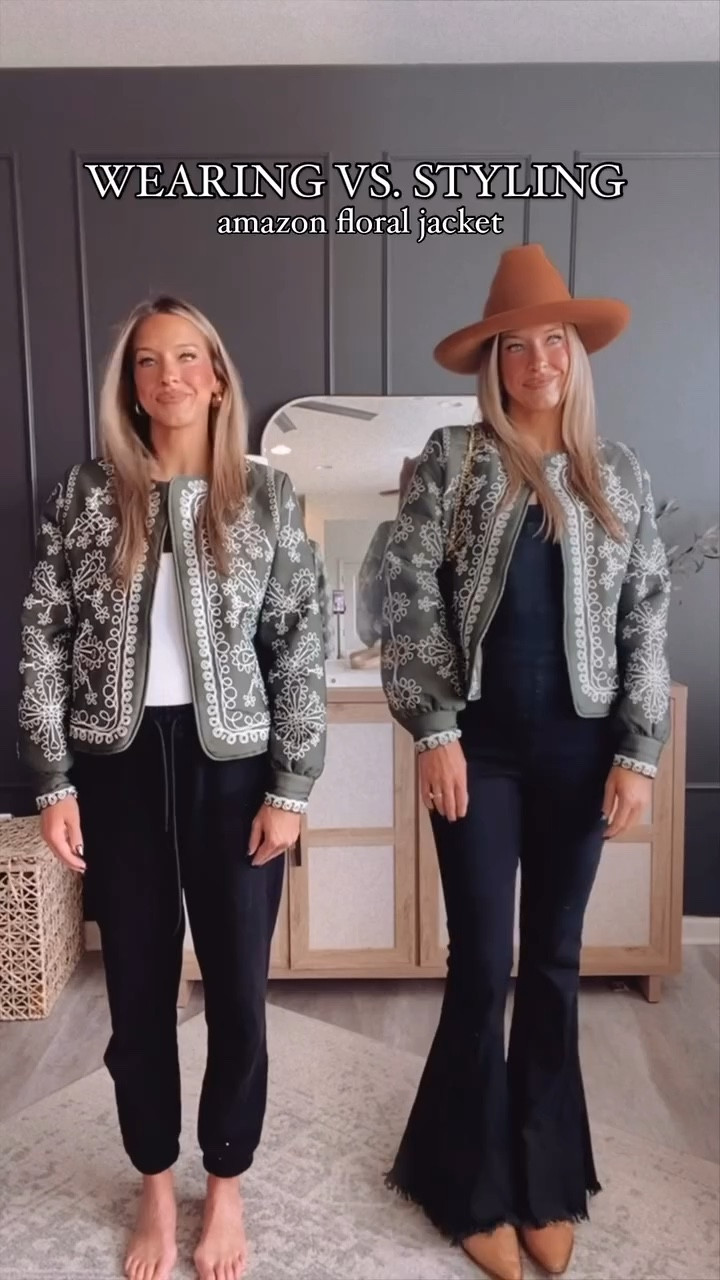 comment QUILTED JACKET and she is yours! ✨

This jacket is a statement piece that is lightweight, great for layering, and a solid price of $36! The olive color is great for Fall and Holiday season that is quickly coming up! I love both relaxed and styled looks tbh. It’s versatility has me coming back for a second color! Wearing a M!

Quilted jackets, fall jackets, printed jackets, floral jackets, lightweight coats, fall coats, holiday jackets, holiday coats, jackets, amazon jackets, amazon coats 

#quiltedjacket #printedjacket #floraljacket