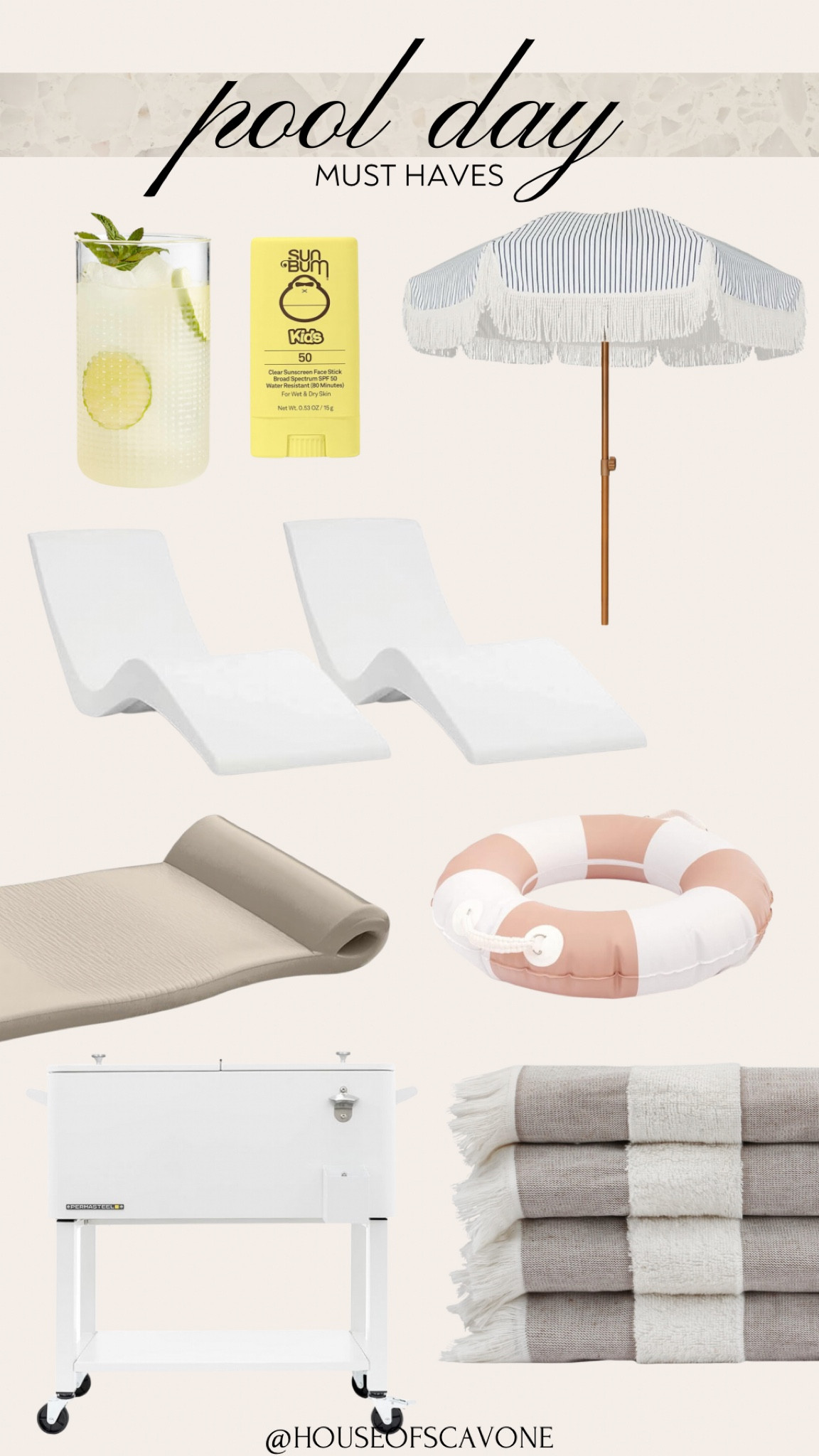 pool day must haves! summer time is here! ☀️ #poolday #pooldays #summer #summertime #poolfloat #poolchairs #poolumbrella #sunscreen #outdoorglasses #outdoordrinkware #towels #beachtowels #pooltowels #cooler

#LTKSeasonal #LTKswim #LTKparties