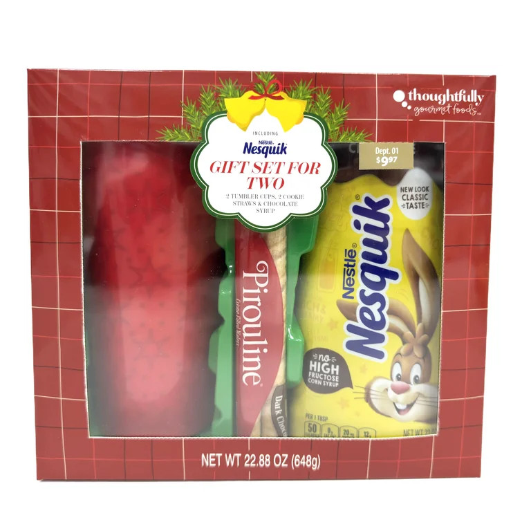 Nestle, Nesquick Tumbler Set, Holiday Gift, Food Form Solid, Condition Dry, Size 22.88 oz | Walmart (US)