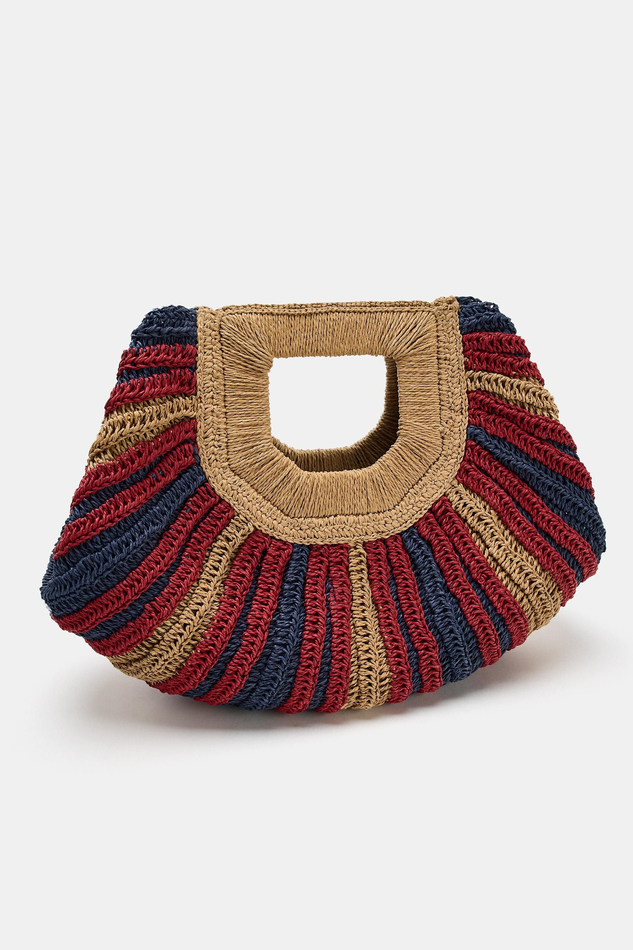 WOVEN EFFECT PRINT BAG | Zara US