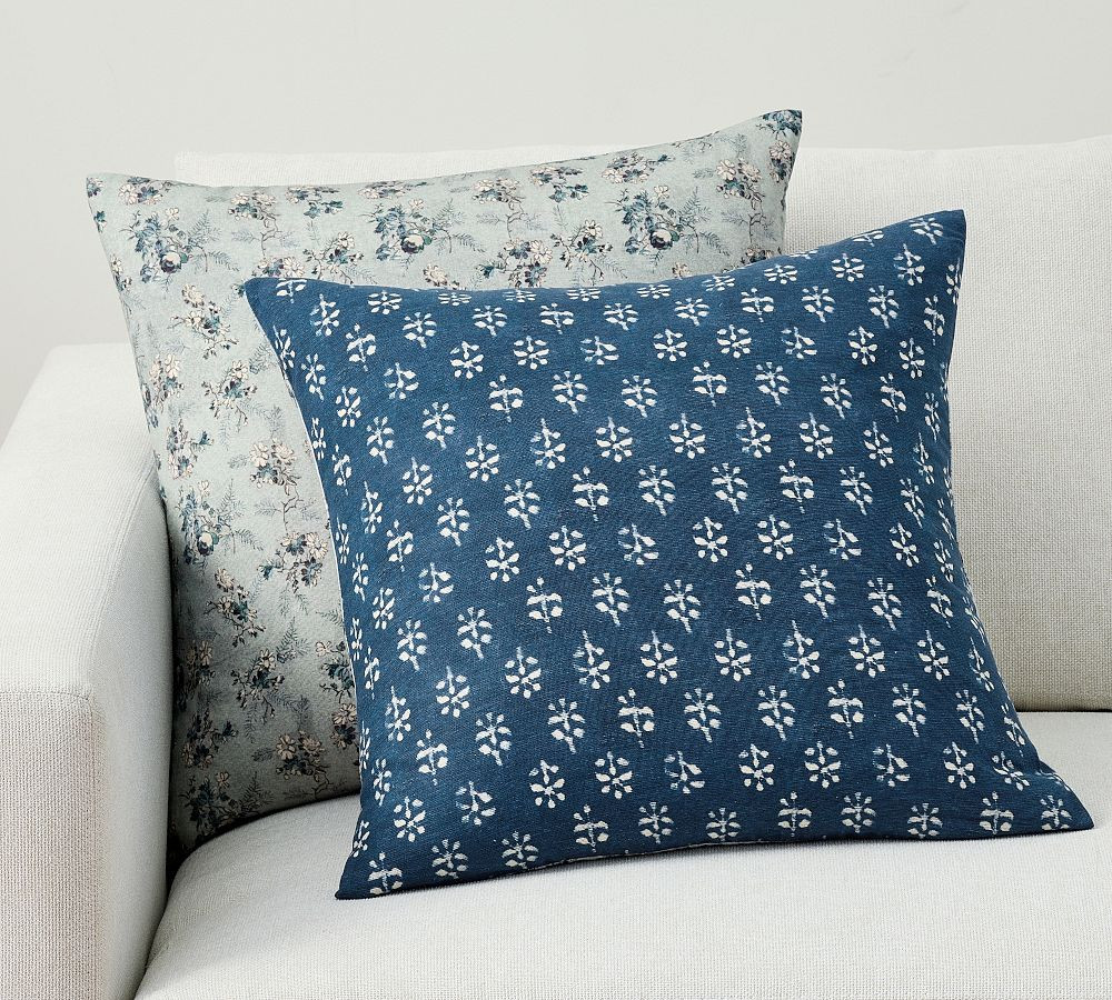 Jenna Reversible Printed Pillow | Pottery Barn (US)